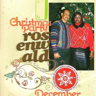 Rosenwald Christmas Party 2002-KREATORVILLE KRAFT DECEMBER KIT