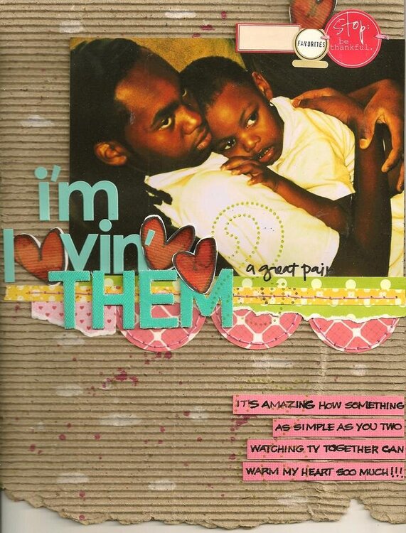 i&#039;m lovin&#039; THEM-MASTERFUL SCRAPBOOK DESIGN