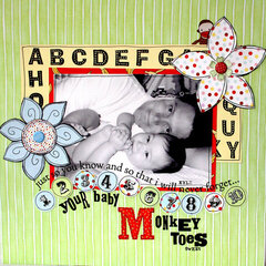 Monkey Toes * Daisy D's Bambino collection*