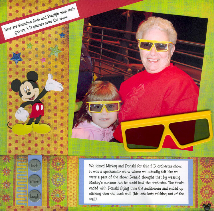 Mickey&#039;s Philharmonic Show - 3D Glasses Girls