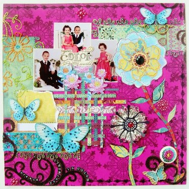 You Color My World - Scraps of Darkness July Marrakesh Express kit
