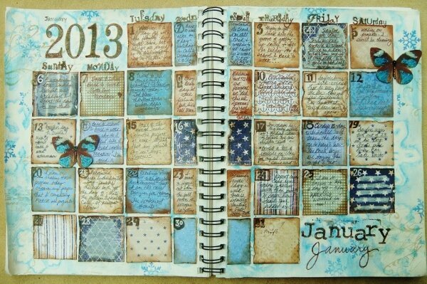January 2013  - Maja Designs January Inspiration Mood Board