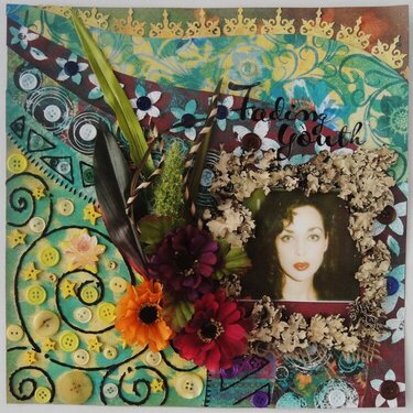 Fading Youth - Scraps of Darkness July kit &amp; Twisted Sketch #111