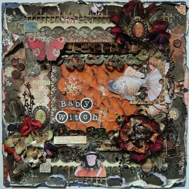 Baby Witch - Scraps of Darkness June "Welcome to the Jungle" kit