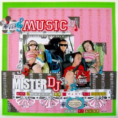 Music - Twisted Sketch #DT04 with the MUSIC twist!