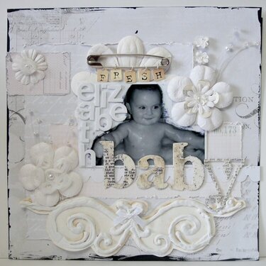 Baby Fresh - Twisted Sketch #86 &amp; Scraps of Darkness