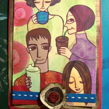 Starbucks gift card holder (front)