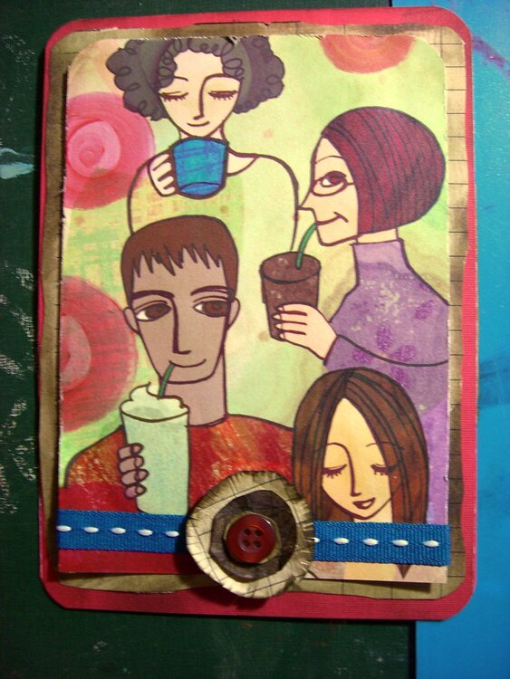 Starbucks gift card holder (front)