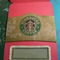 Starbucks gift card holder (inside)