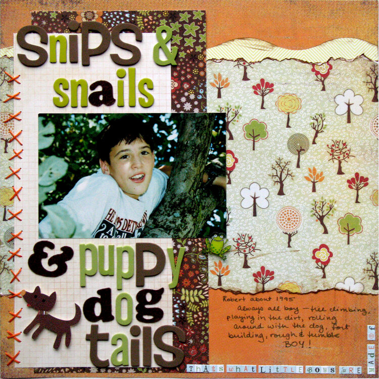 snips &amp; snails &amp; puppy dog tails