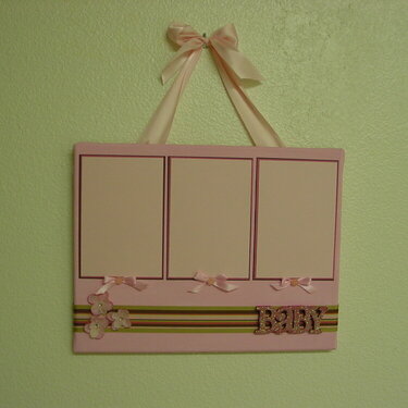 Altered Canvas Shower Gift