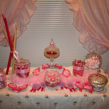 Pink Candy Buffet