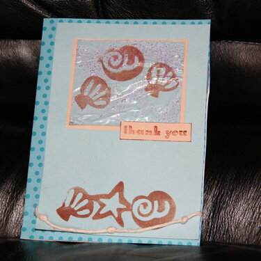 Seashell Card