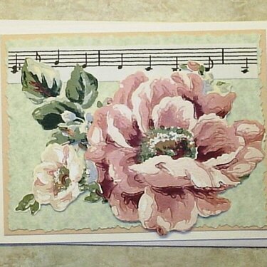 wallpaper flower and music