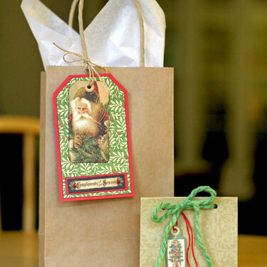 Gift Tag and Gift Card Bag