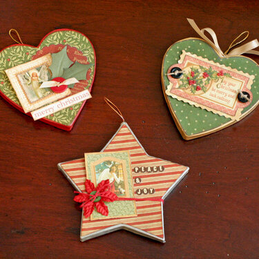 Graphic 45 Wax Ornaments