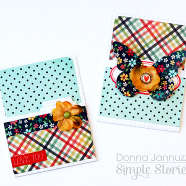 Love You Gift Card Holders {Simple Stories}