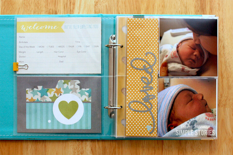Sam&#039;s First Year {Simple Stories}