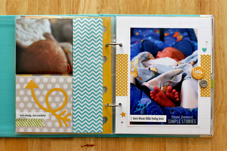 Sam&#039;s First Year {Simple Stories}