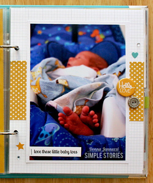 Sam&#039;s First Year {Simple Stories}