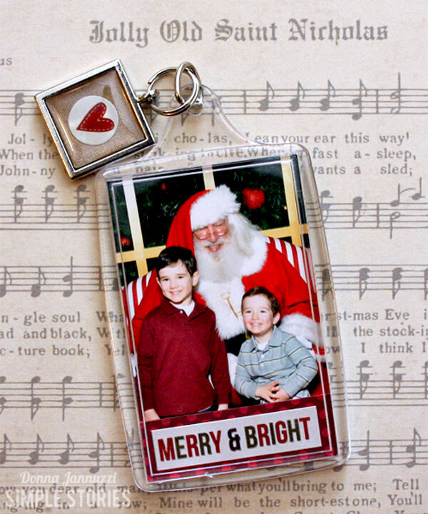Merry &amp; Bright Ornament {Simple Stories}