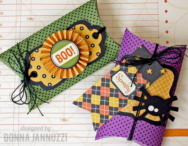 Tricks and Treats Pillow Gift Boxes {Pebbles}