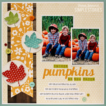 cutest pumpkins in the patch {Simple Stories}