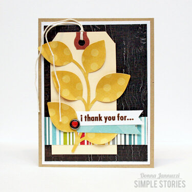 i thank you for... {Simple Stories}