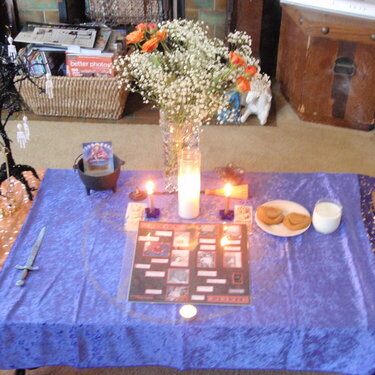 Samhain Ritual Altar
