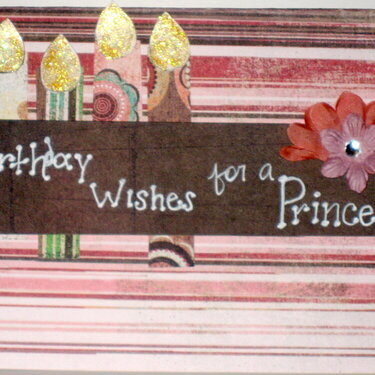 Castle Pop-up Birthday Card