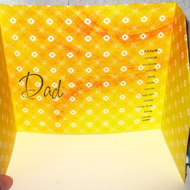 Shirt Father&#039;s Day Card Inside