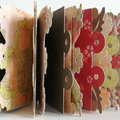 Hand bound Flower Book-Pages