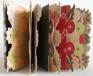 Hand bound Flower Book-Pages