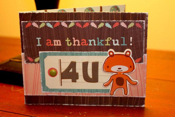 I am Thankful Card