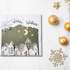 Warm Wishes Greetings Card