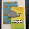 Glitter whale card by Ralph Tyndall