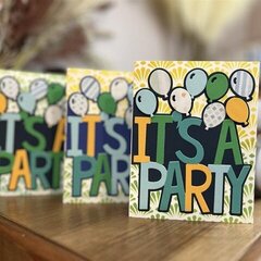 It's a Party Birthday Card Set