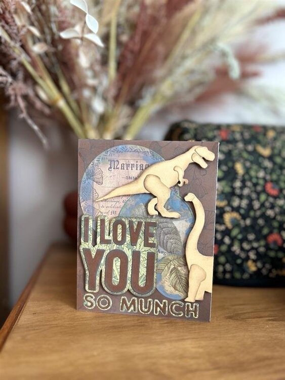 Love You So Munch Valentines Day Card 2024