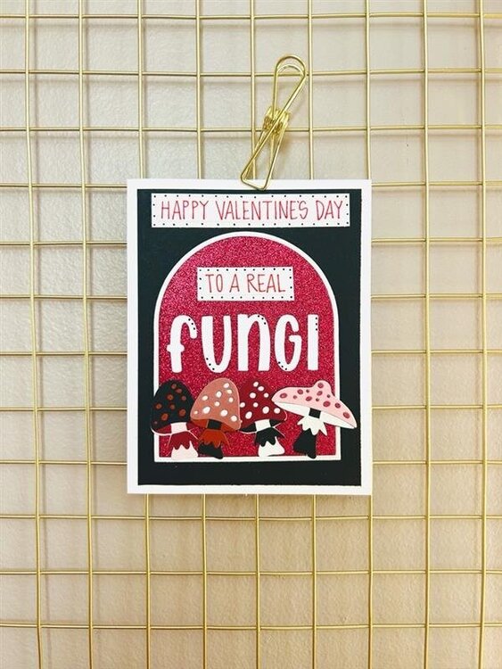 Real &quot;Fungi&quot; Valentines Day Card 2024