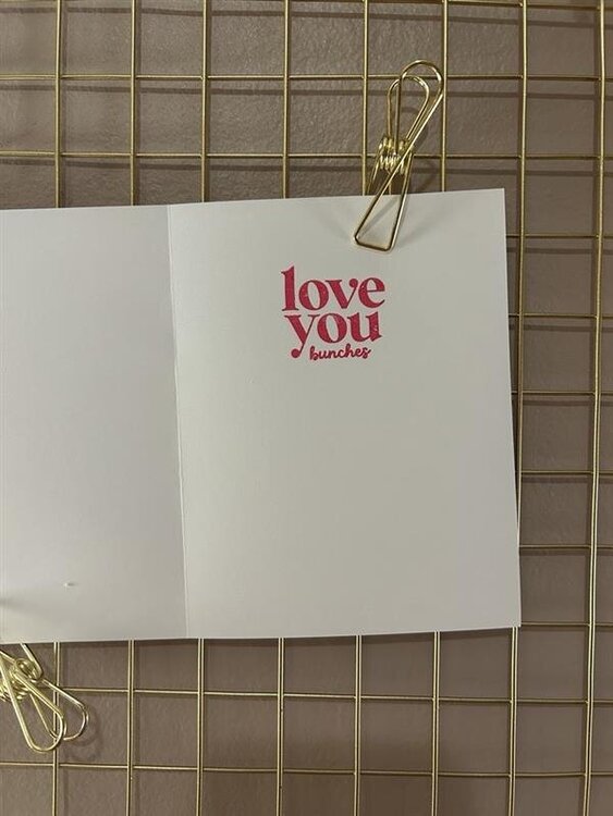 Thinking of You Valentines Card 2024