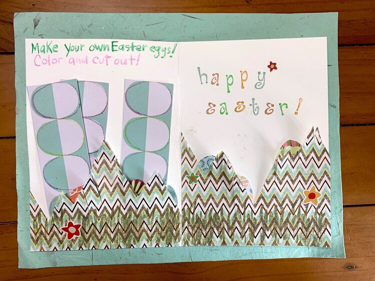Easter Egg Hunt Card https://www.etsy.com/listing/1428359570/easter-egg-hunt-card-for-a-happy-easter