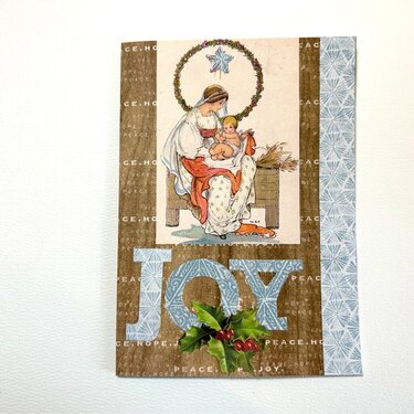 Joy at Christmastime https://www.etsy.com/listing/1621991141/joy-peace-love-hope-christmas-card-mary