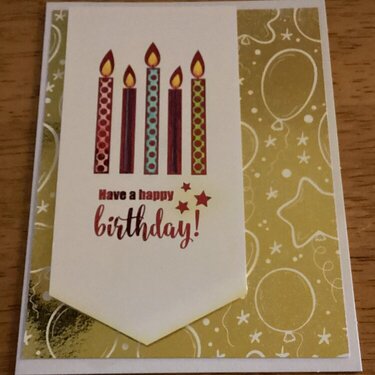 Happy Birthday Foil 1