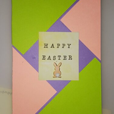 Fractured Easter Card
