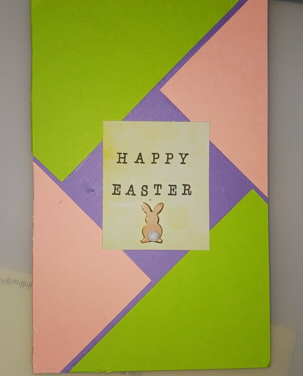 Fractured Easter Card