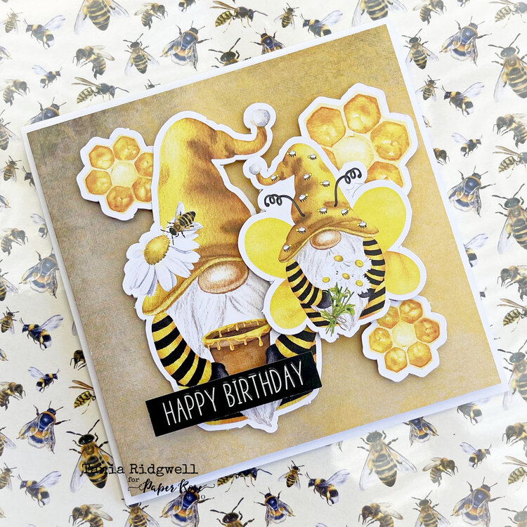 Bee Happy Cards featuring Bright Days Ahead Embossed Cut Apart Sheets