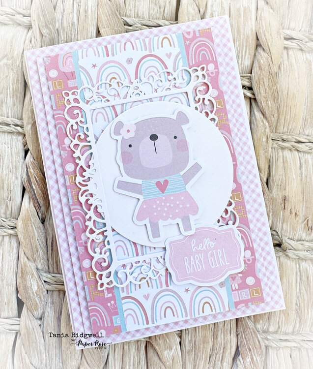 Hello Little Girl 6x8&quot; Quick Kit Cards 