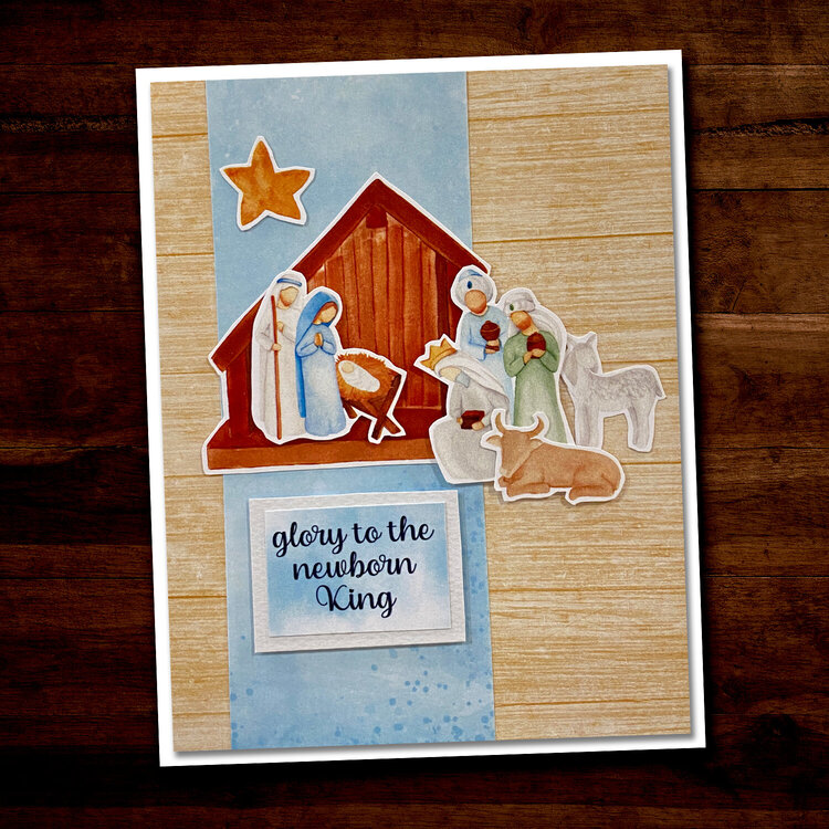 Christmas Night Cards &amp; Layout
