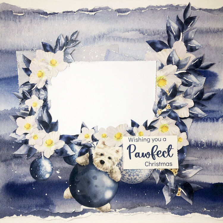 Snuggly Christmas Cards &amp; Layout