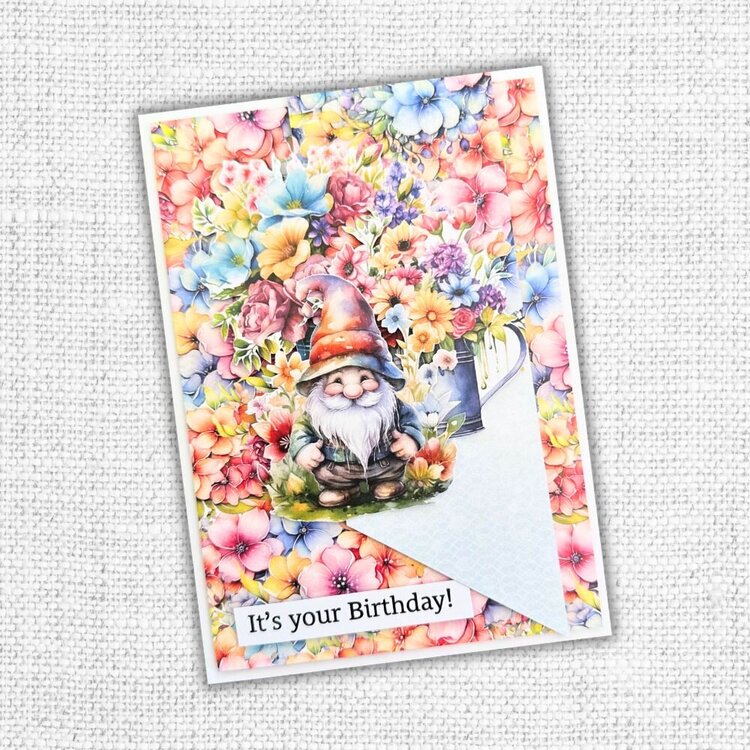 Rainbow Garden Cardmaking Kit Cards